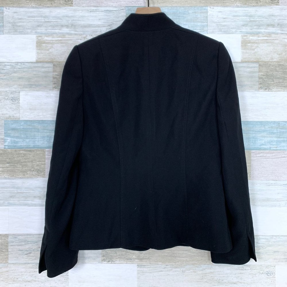 Calvin Klein Blazer Jacket Solid Black - image 3
